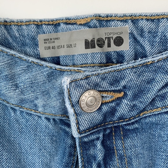 Denim mini skirt | Topshop - Picture 2 of 2